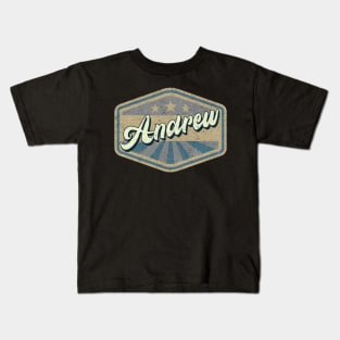 vintage Andrew Kids T-Shirt